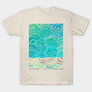 Winter Sunset Oceanscape T-Shirt